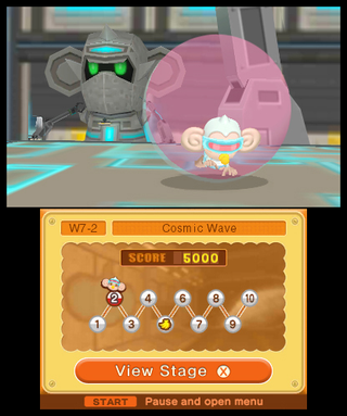 Illustration for article titled Super Monkey Ball 3D!